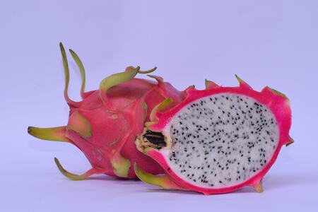 Dragon fruit packed in export cartons